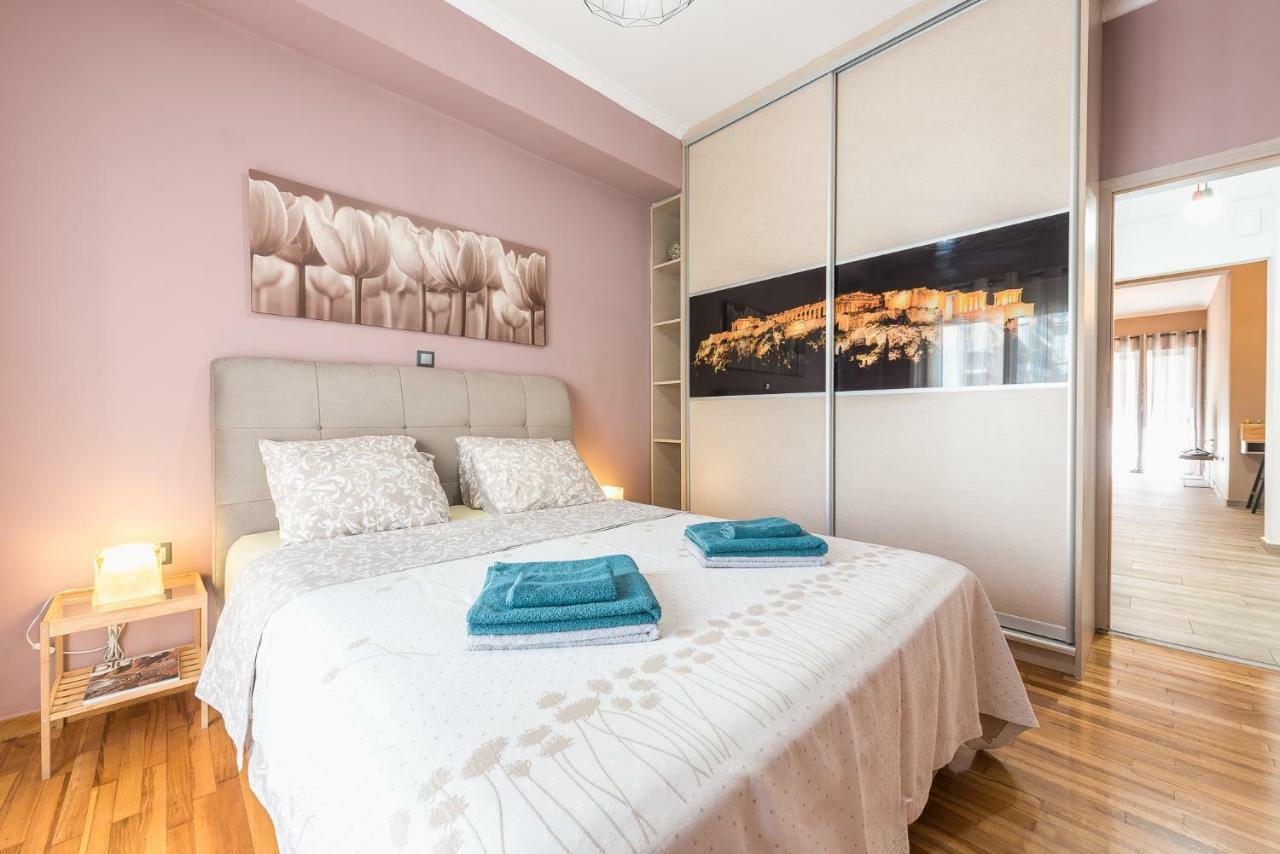 Appartamento di 55 m² con 1 camera Atene Esterno foto