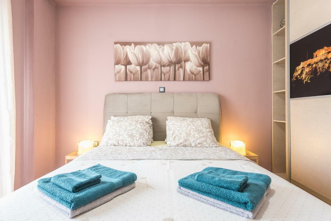 Appartamento di 55 m² con 1 camera Atene Esterno foto
